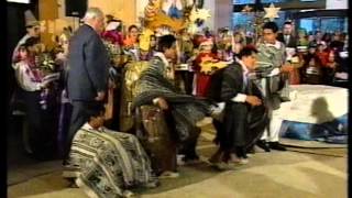 Lengenfelder Sternsinger zu Besuch im Bundeskanzleramt 1997 [upl. by Renruojos]