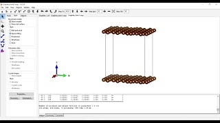 Monolayer Graphene from Graphite using VESTA [upl. by Levine260]