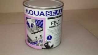 AQUASEAL FIRMAFIX ROOF FELT ADHESIVE 1LTR  FBAQFELT1 [upl. by Sisson]