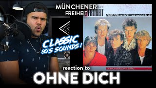 First Time Reaction Münchener Freiheit Ohne Dich PURE 80s  Dereck Reacts [upl. by Yale]