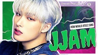 Request How would ATEEZ sing  Stray Kids  JJAM [upl. by Asertal]