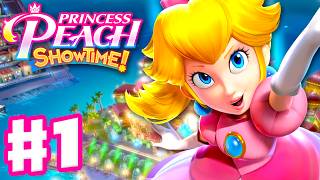 Princess Peach Showtime  Gameplay Walkthrough Part 1  Floor 1 100 [upl. by Dot728]