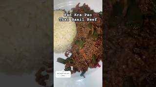 Pad Kra Pao  Full recipe on my TikTok cookingrecipes makemefamous viralshorts padkrapao [upl. by Ahcropal951]