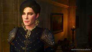 Witcher 3 Next Gen Convince Syanna for best ending in Beauclair [upl. by Chafee]