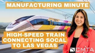 California Train Manufacturer to Help Build High Speed Rail to Vegas [upl. by Eilyac384]