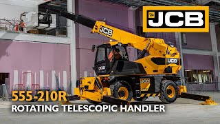 JCB 555210R Rotating Telescopic Handler [upl. by Aihsenat590]