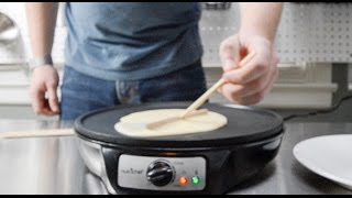 30 Crepe Maker Test NutriChef [upl. by Dnomar]