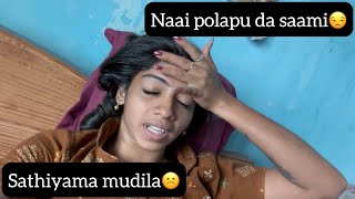 Naai polapu da saami😒… sathiyama mudila☹️… kanisakthi interview✨…kanisakthiinterview kanivlog [upl. by Rotman]