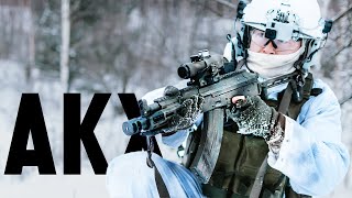 Airsoft AK Gbbr Performing Great in Winter [upl. by Saitam]