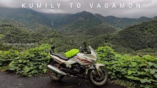 KUMILY TO VAGAMON  KERALA  Wanderlust On Wheel [upl. by Reivaz]