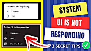 how to fix system ui isnt responding  system ui isnt responding android [upl. by Longerich]