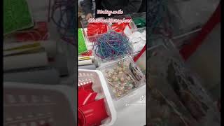 Creating our Advent Christmas Beading Box [upl. by Goulette]