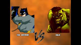 BATMAN VS HULK [upl. by Hoebart38]