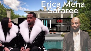 Erica Mena  Safaree Samuels House Tour  LIVE With The Real Estate Insider [upl. by Nylorak]