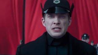 general hux’es death FULL SCENE [upl. by Drislane]