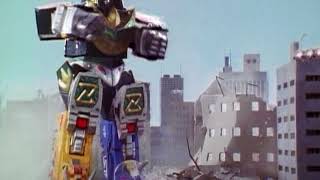 Dragonzord vs Cyclops  Mighty Morphin  Power Rangers Official [upl. by Haimrej]