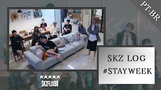 LEGENDADO SKZ LOG Stray Kids  Um dia que acabou sendo filmado｜2023 STAYweeK [upl. by Ahsikym]