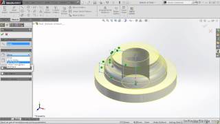 SolidWorks 2014 Tutorial  Revolved BossBase [upl. by Wier]