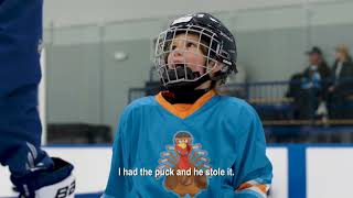 TAMPA BAY LIGHTNING 2024 THANKSGIVING CAMP  A LIGHTNING PLAYER CAME TO VISIT [upl. by Aivax213]