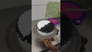 Choc vanilla cake design [upl. by Eniaj187]