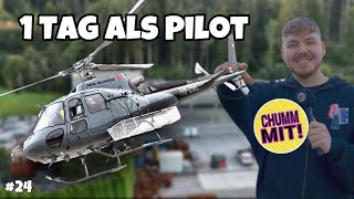 Helikopter Schnupperflug – Ein Tag als Pilot  CHUMM MIT 24 🎥 6feet4 Media [upl. by O'Grady]