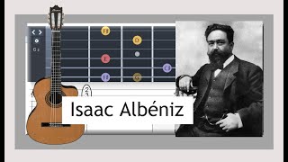 Guitar TAB Isaac Albéniz Cataluna  Tutorial  Sheet  Lesson iMn [upl. by Gnex]