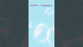 Difference between Active Verb and Causative Verb [upl. by Ardnassak521]