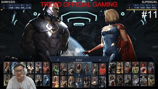 DARKSEID VS SUPERGIRL   INJUSTICE 2 LEGENDARY EDITION  ARENA BATTTLE  PART 11 [upl. by Reginnej]