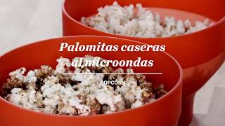 Palomitas caseras al microondas  Popcorn  Recetas con Lékué [upl. by Drofnelg723]