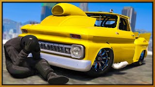 GTA 5 Roleplay  Embarrassing Cops in 500MPH Drag Monster  RedlineRP [upl. by Josepha]