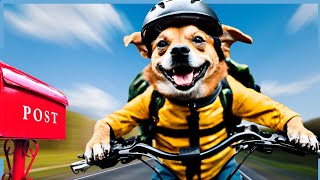 KLINGELING 🚴‍♀️ Ich hab gute Laune amp lustige Grüße für dich im Gepäck 🐶 [upl. by Aliakim]