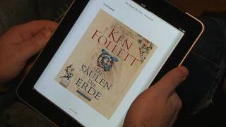 Ken Follett  Säulen der Erde  als Enhanced Version auf dem Apple iPad [upl. by Bartlett]