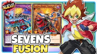 LA FUSION MAS INFLADO DE TODAS Sevens Paladin  YuGiOh Duel Links [upl. by Nahaj]