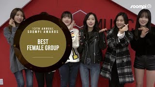 GFRIEND – Best Female Group  13th Annual Soompi Awards [upl. by Coralie]