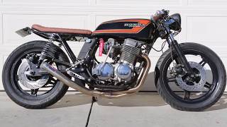 HONDA CAFE RACER  CB750 1978 [upl. by Aleacin]