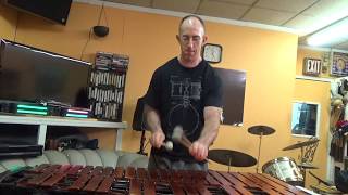 Larry Marshall  Throw Me Corn Version Dub  Vibraphone Cover [upl. by Ahsieuqal]