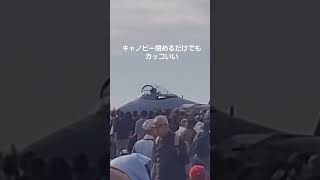 F15キャノピーグロース航空自衛隊岐阜基地航空祭2024 サイクルアーミー戦闘機F15 [upl. by Neelhtak]