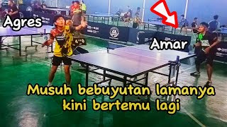 musuh bebuyutan lamanya agres vs amar ptm 786 tenis meja kuningan [upl. by Nanette108]