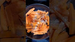 sweet potato chips  Airfryer sweet potato shorts trending sweetpotato [upl. by Foulk]