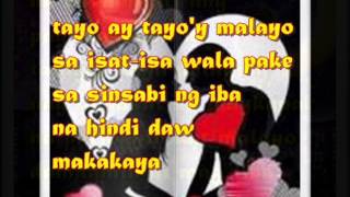 magkalayo man tayo lyrics  curse one ft marrion amp zirhc JE beats [upl. by Earezed34]