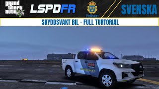 Hur du laddar ner SKYDDSVAKT BIL till LSPDFR  GTA 5  2024 [upl. by Asilrak]