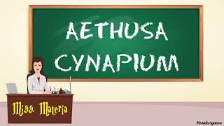 AETHUSA CYNAPIUM  HOMOEOPATHIC MEDICINE EXPLAINED WITH ALLEN KEYNOTES DRDEEKSHA [upl. by Nolly]