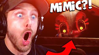 FNAF SECRET OF THE MIMIC TRAILER REACTION NEW OFFICIAL FNAF GAME [upl. by Lesko]