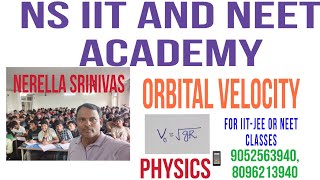 ORBITAL VELOCITY GRAVITATION CLASS 11 [upl. by Florance]