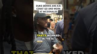 DUKE DENNIS ANS KAI CENAT GO AND WORK AT MCDONALDS fyp viralvideokaicenetdukeshorts viralshort [upl. by Bryna]