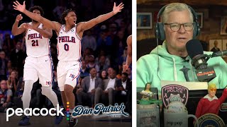 Tyrese Maxeys heroics keep 76ers alive vs Knicks  Dan Patrick Show  NBC Sports [upl. by Doscher]