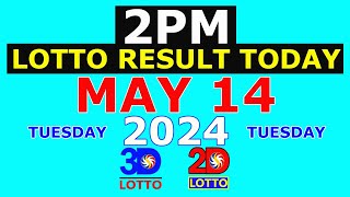 Lotto Result Today 2pm May 14 2024 PCSO [upl. by Arliene633]