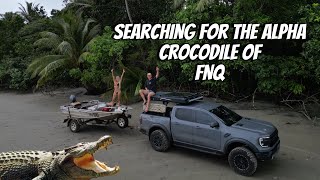 Searching Cape Tribulation for wild saltwater crocodiles [upl. by Cirenoj]