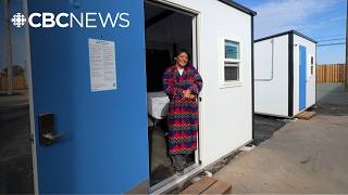 New tiny shelters help residents get their lives back [upl. by Alanson708]