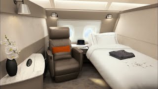 Singapore Airlines A380 First Class Suite London to Singapore PHENOMENAL [upl. by Ursola815]